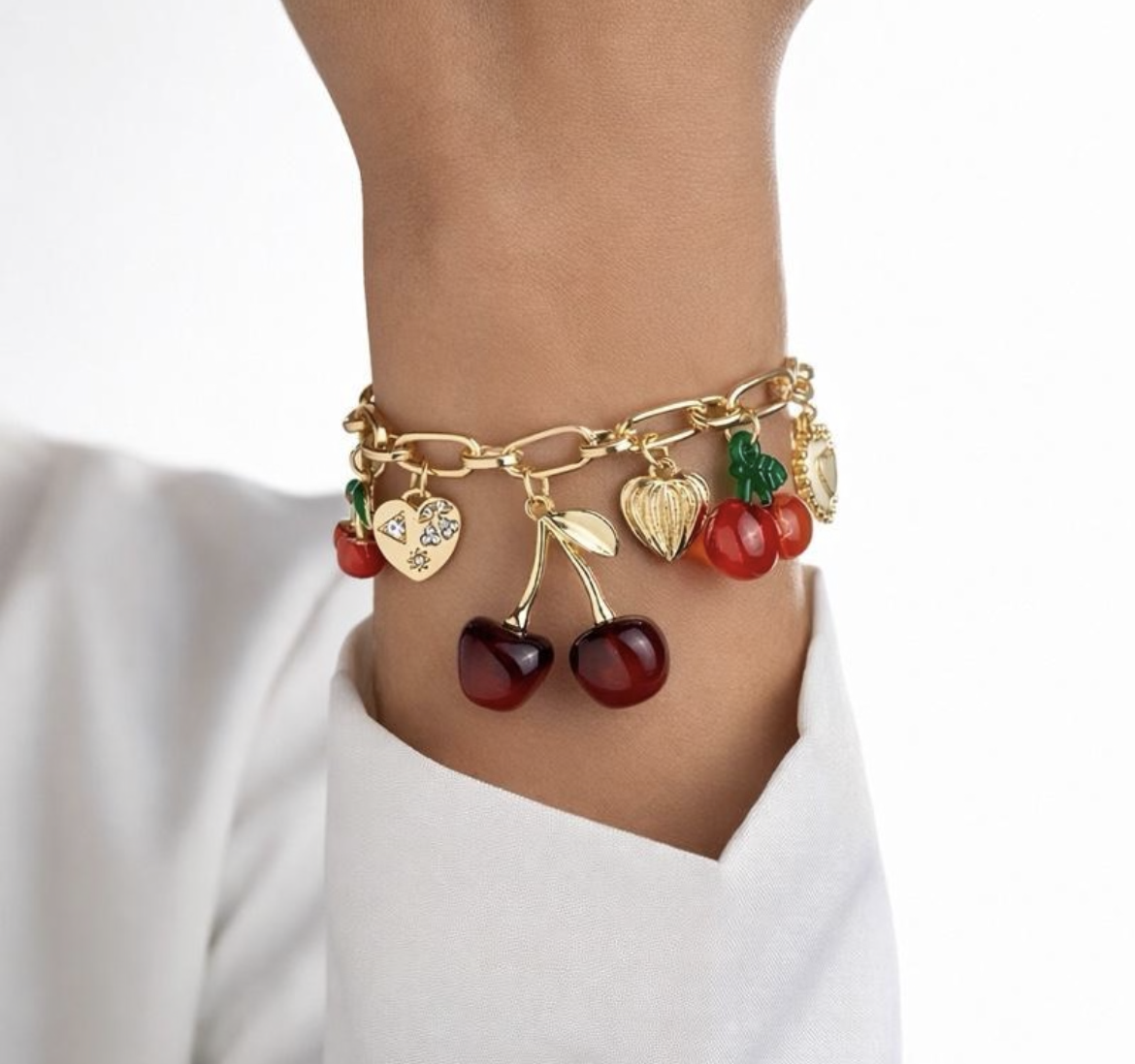 🍒 Cherry Kiss Bracelet