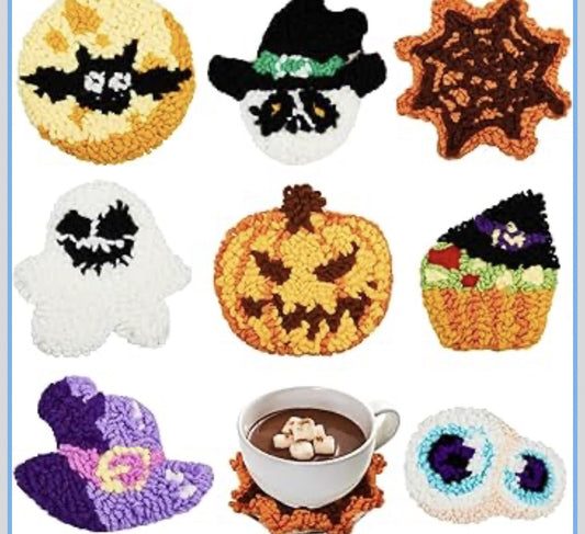 Spooky Season coaster designs 👻🎃