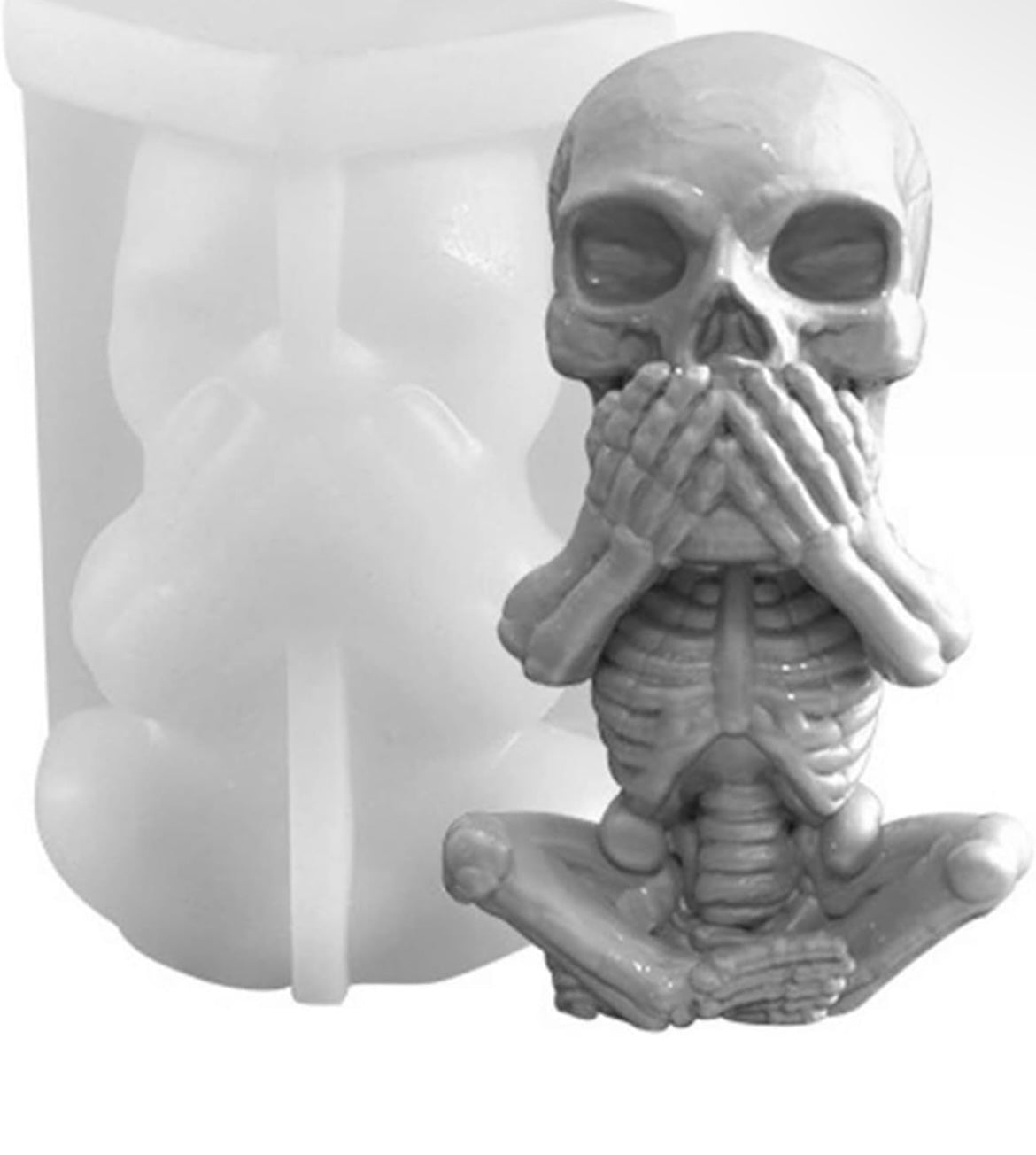 3D Skeleton (No Speaking) Candle 🕯️