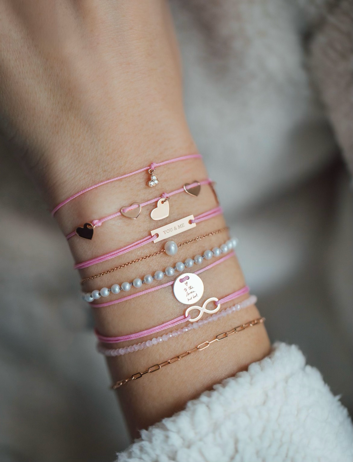 💕 Lovergirl Pearl Bracelet