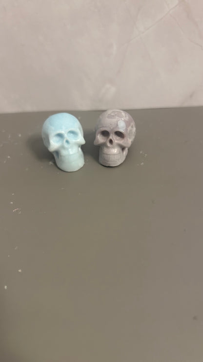 Mini skull head melt 💀