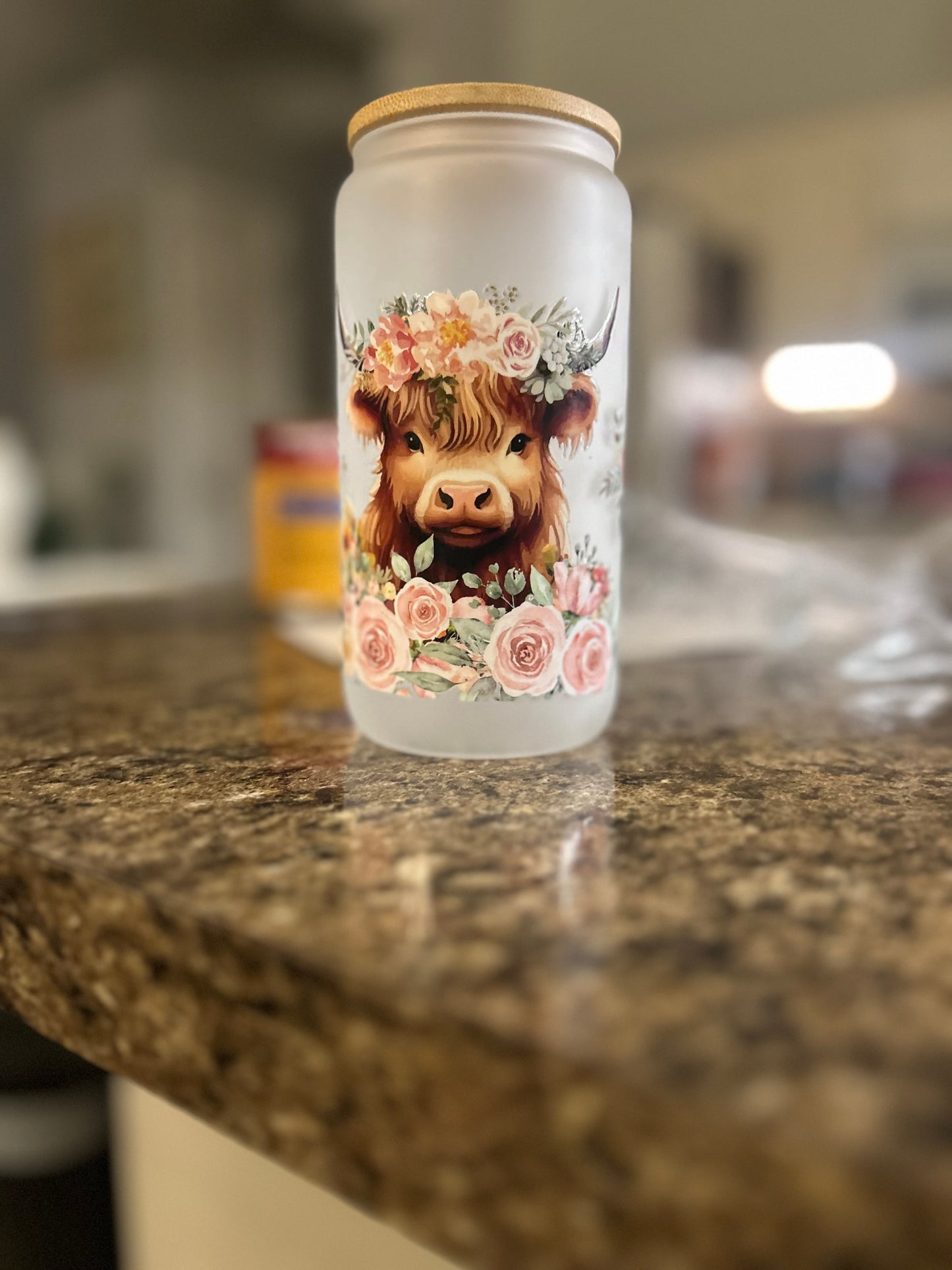 Adorable Highland Cows & Flowers 💐🐮