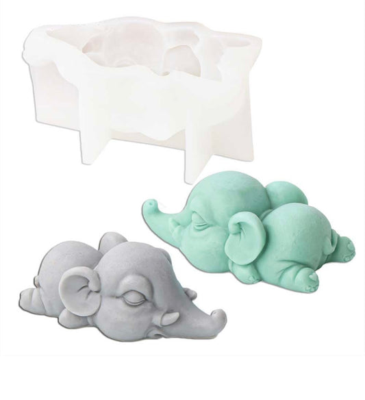 Lying down Elephant 🐘