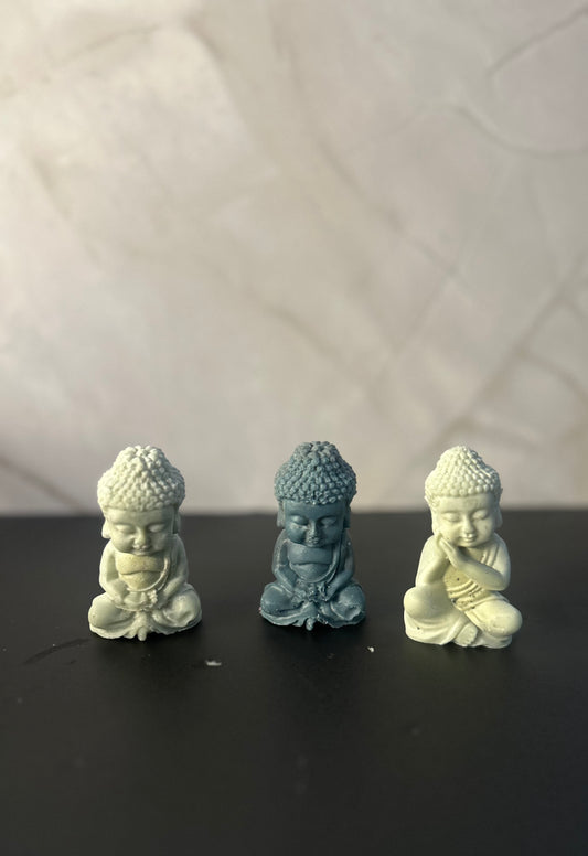 Mini Buddha Candles ✨ (set of 3)