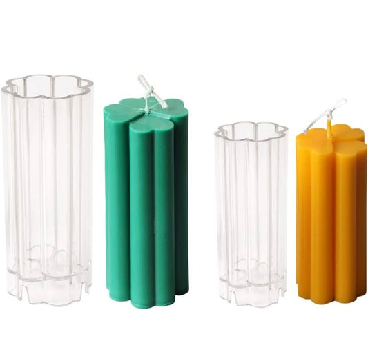 2, Four leaf clover candles 🍀