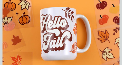 Autumn Leaves Tumbler 🍁