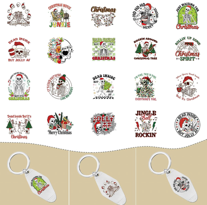 Dead Inside but Jolly AF designs 🎄☠️