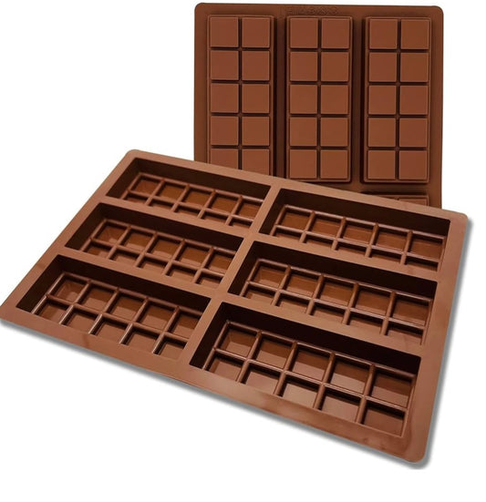 2 piece chocolate wax melts (6 cell 10 section) 🍫