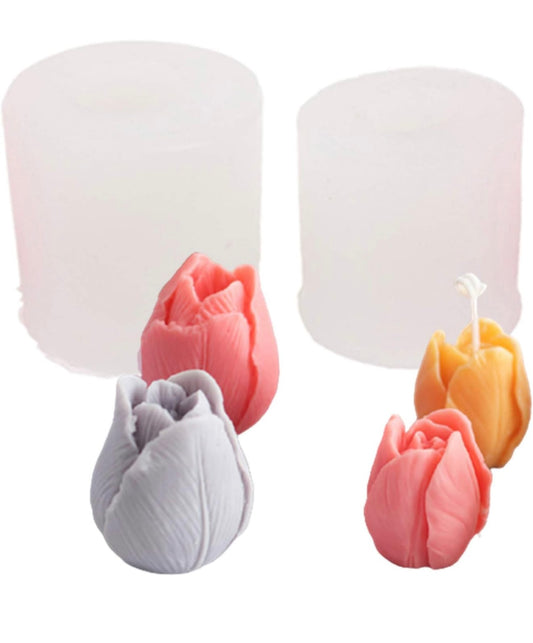 Tulip candle mold 🌷