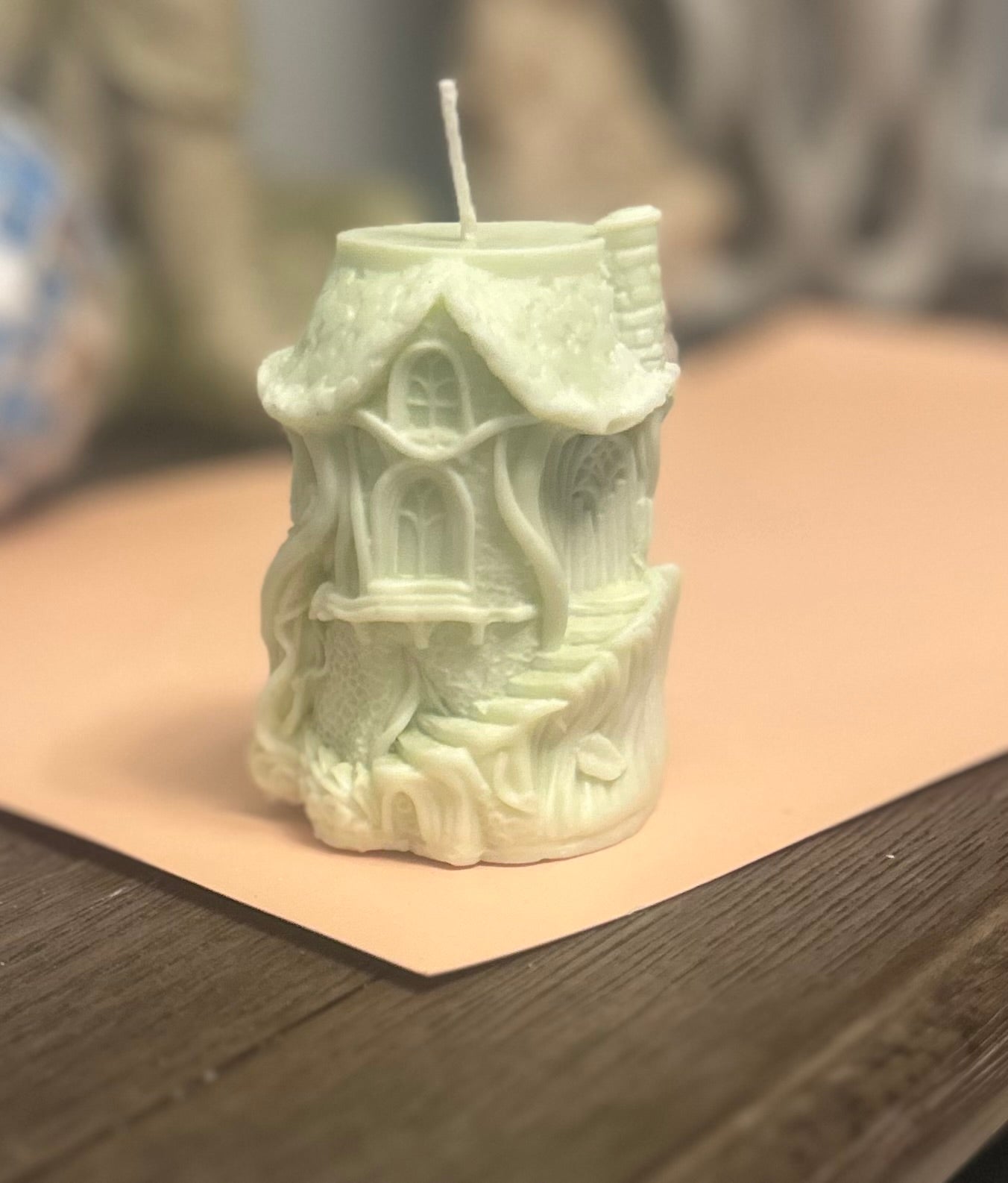 Treehouse candle 🕯️ 🌳🏠