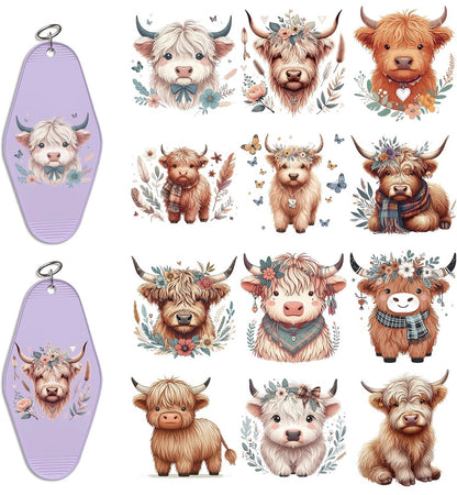 Cutie Pie Highland Cows designs 🐮