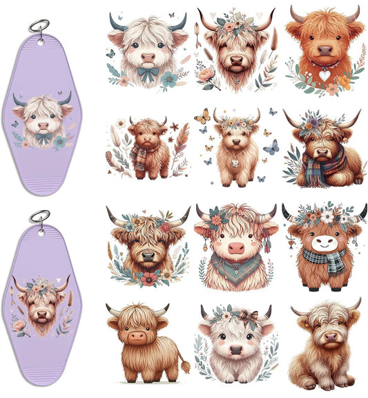 Cutie Pie Highland Cows designs 🐮