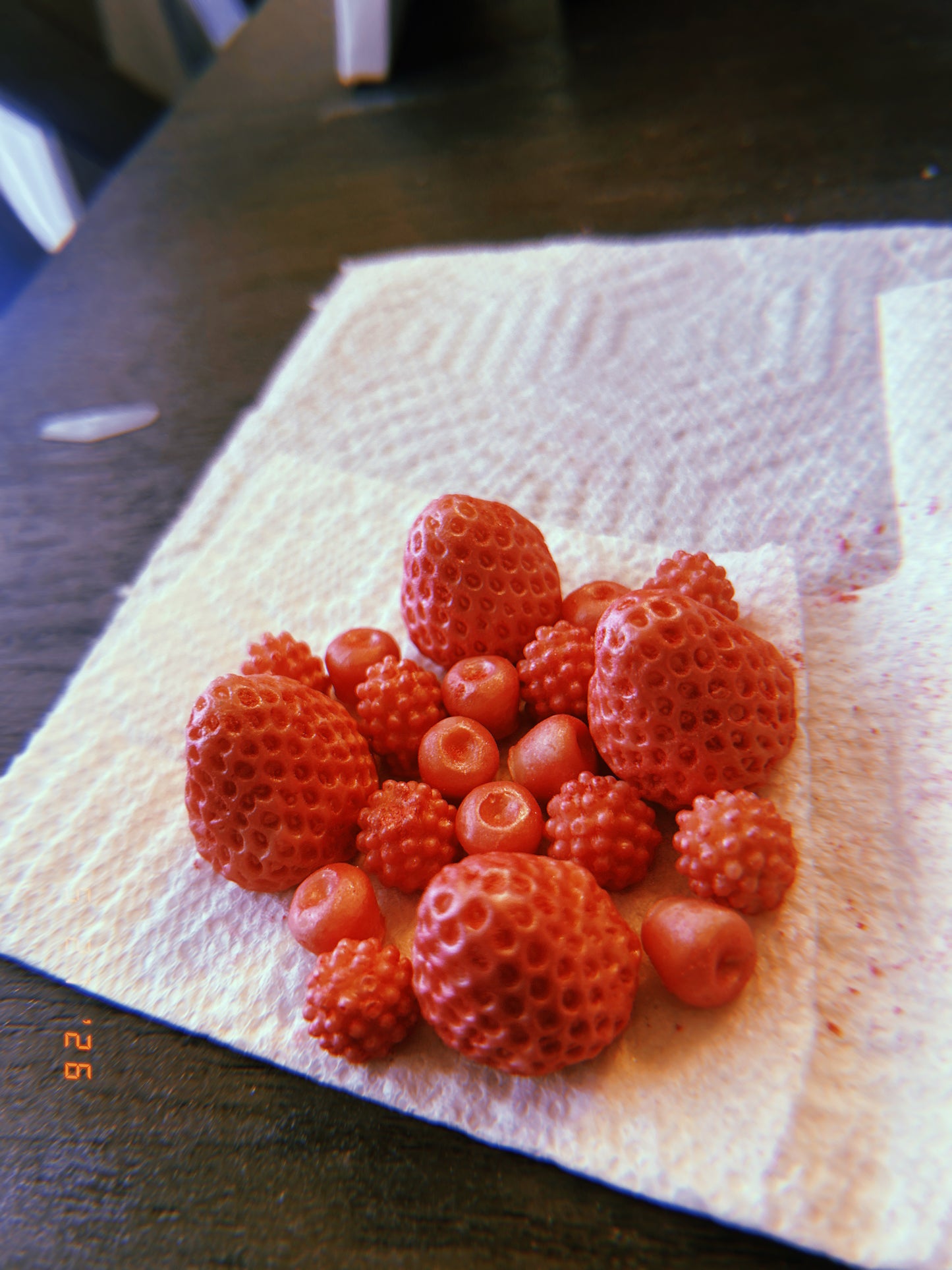 Strawberry, raspberry, and blueberry melts 🫐🍓