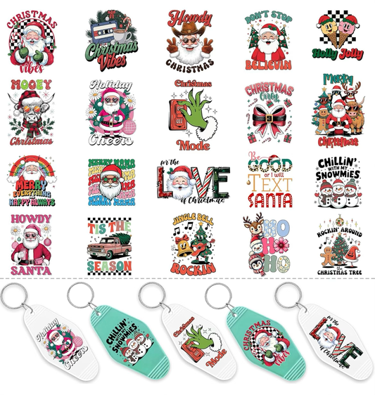 Christmas Mode Keychain Designs 🌲🎁✨