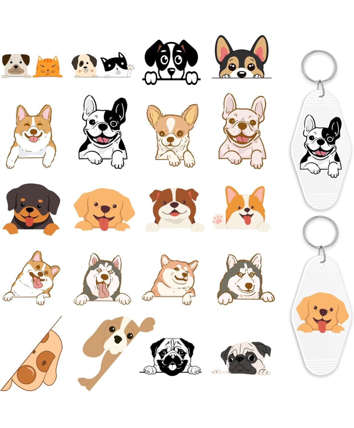 Doggie Lovers Keychain Designs 🐾🐶