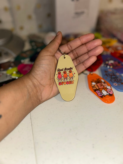 Boot Scootin’ Spooky Keychain 👻🤠