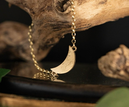🌙 Midnight Moon Bracelet