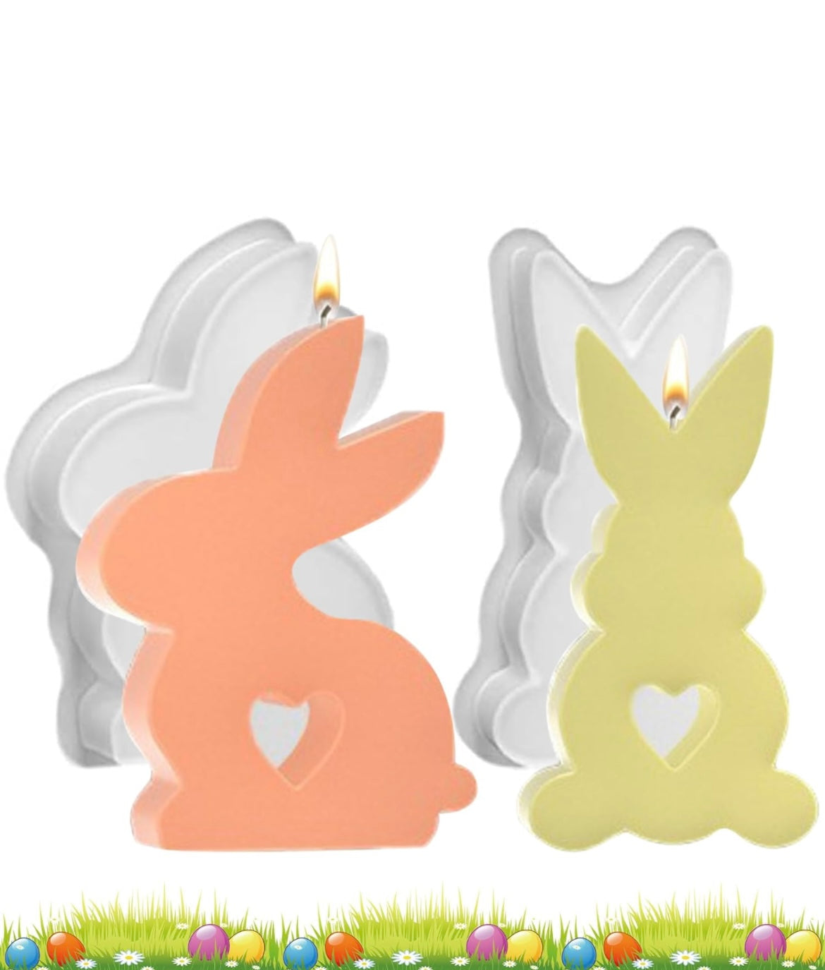 Easter Bunny Candle 🐰💚