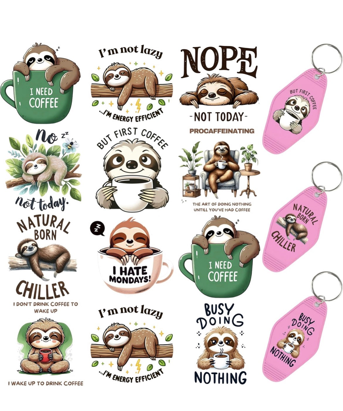 Sloth Lovers designs 🦥