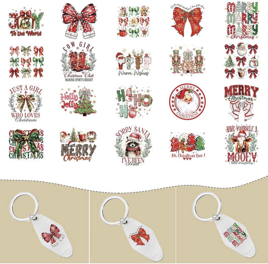 🎄 Merry Menagerie Keychains 🎅🏼💚❤️