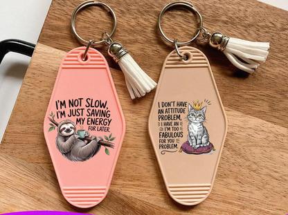 🐾 Mood Animal Keychain Collection – Express Yourself in Style! 🐾