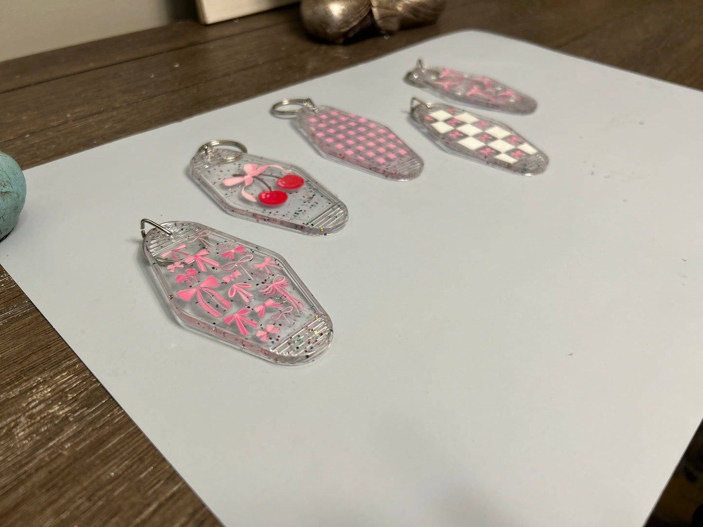 The Sweet & Rosy Keychain Collection 🎀🍒