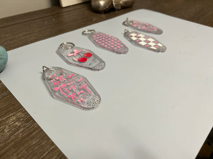 The Sweet & Rosy Keychain Collection 🎀🍒