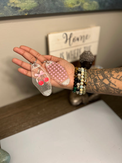 The Sweet & Pretty Pair: 2-Piece Keychain Set 🍒