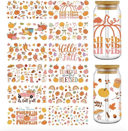 Autumn Leaves Tumbler 🍁
