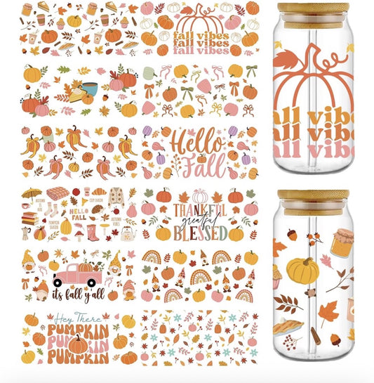 Autumn Leaves Tumbler 🍁