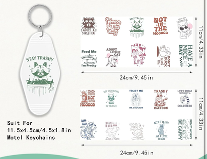 Funny Animal Keychain Designs 🔑🦝🐾