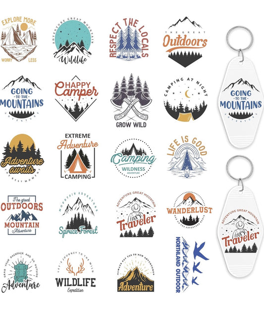 🏕️ Wander Wild Keychain Collection
