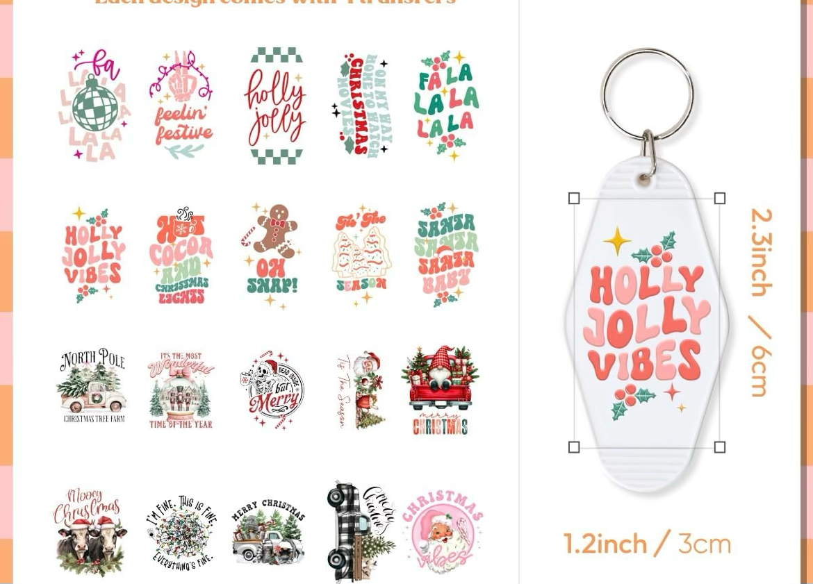 Holly Jolly xmas designs🎄🎁