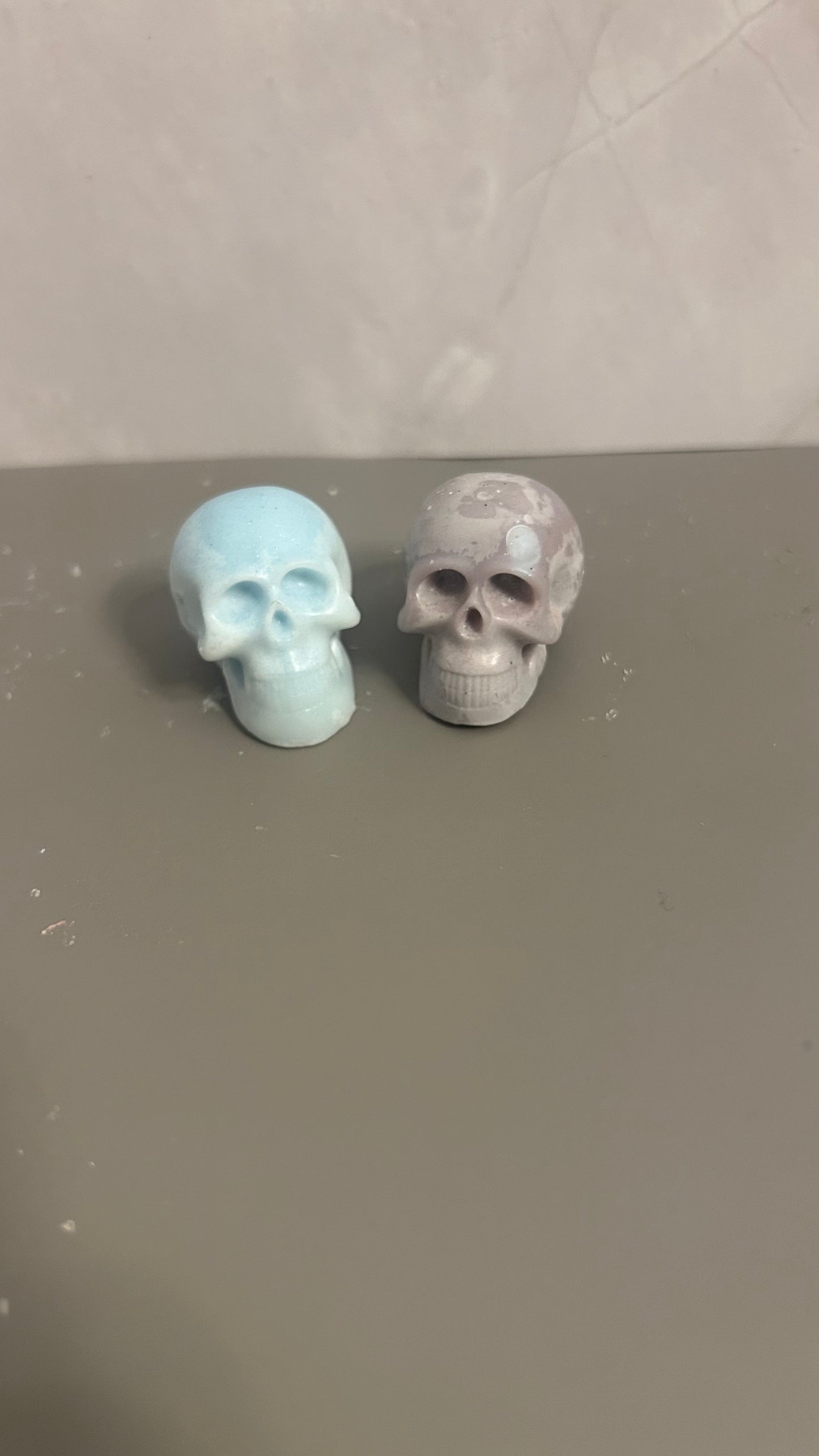 Mini skull head melt 💀