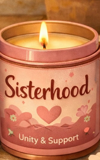 Sisterhood Candle 👩🏽👩🏾👩🏿👩🏼👩🏻