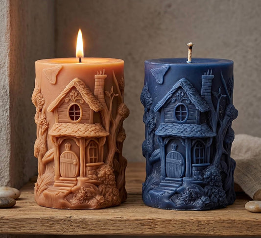 Cottage candle 🏡🪵