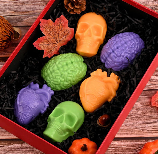 Skull, Heart, and Brain Melts 💀🫀🧠