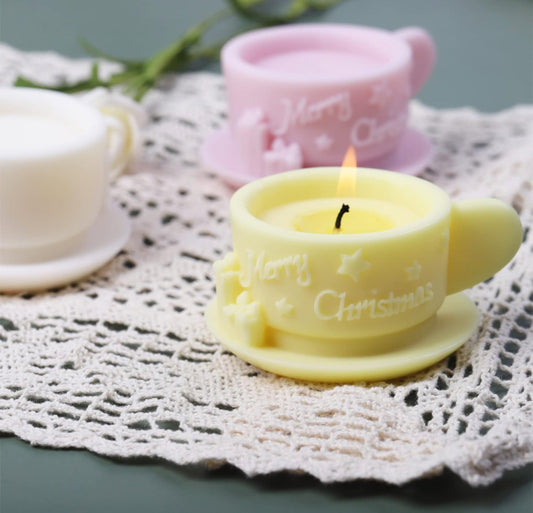 Christmas Cup Candle ☕️🎄🕯️