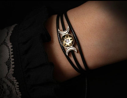 🌙 Midnight Moon Bracelet