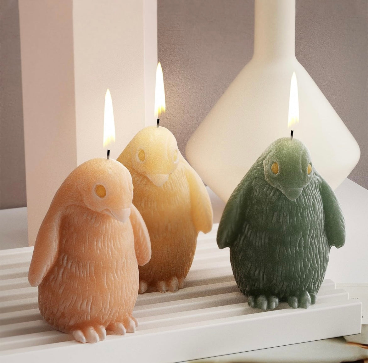 Penguin candle 🐧