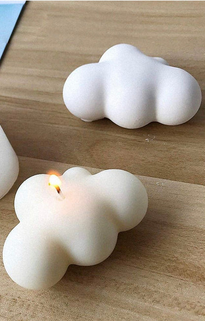 2 piece cloud candles ☁️🕯️