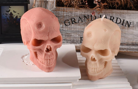 Skull head candle 💀🕯️