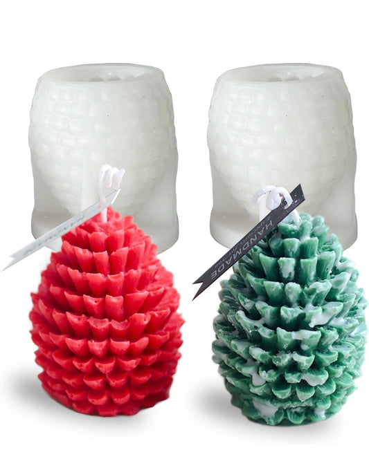 2 Set 3D PineCone Candles ✨