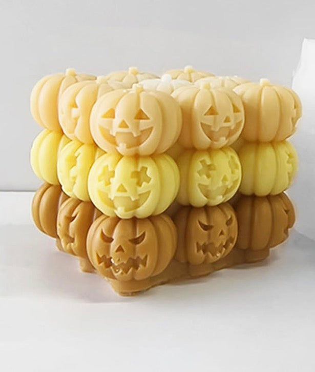 Pumpkin bubble candle 🎃🕯️