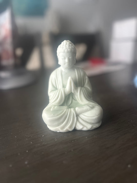 Praying Large Buddha Candle