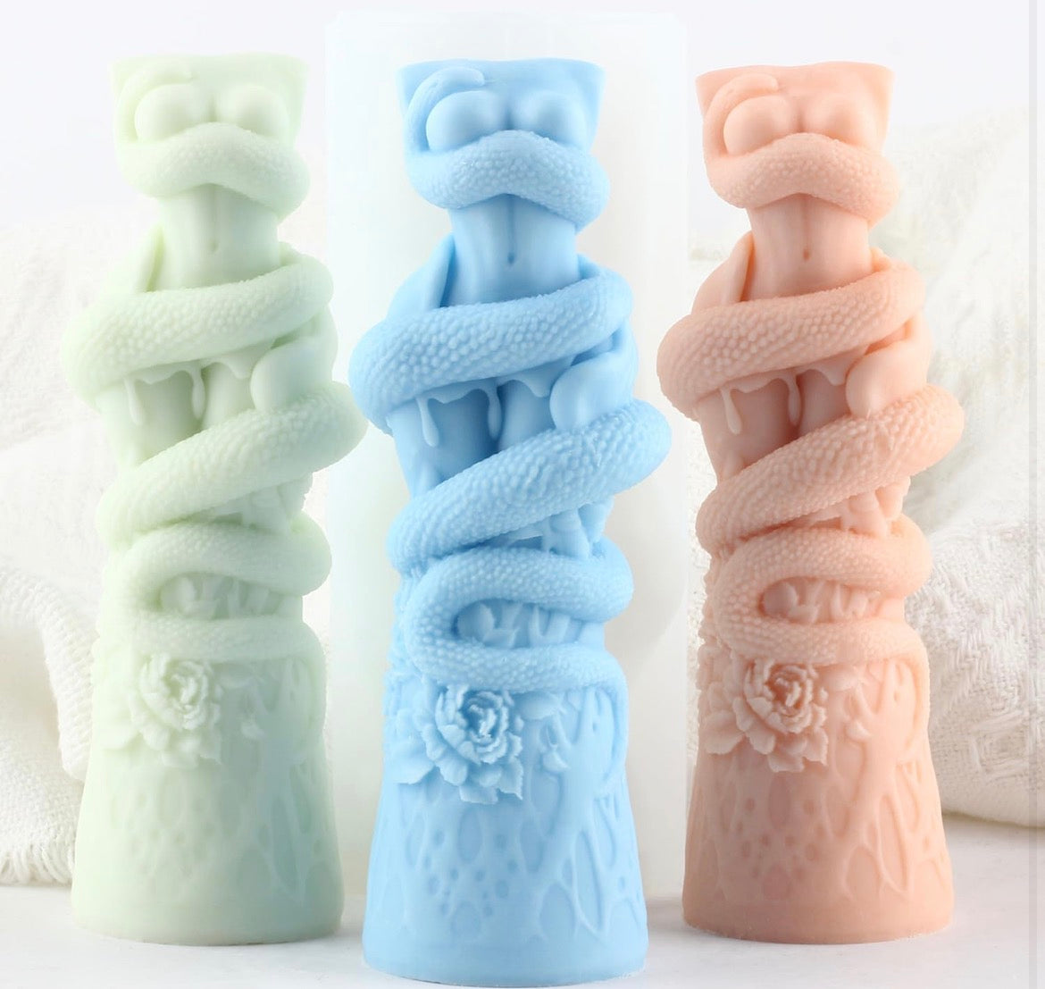Snake Body Candle 🕯️🐍