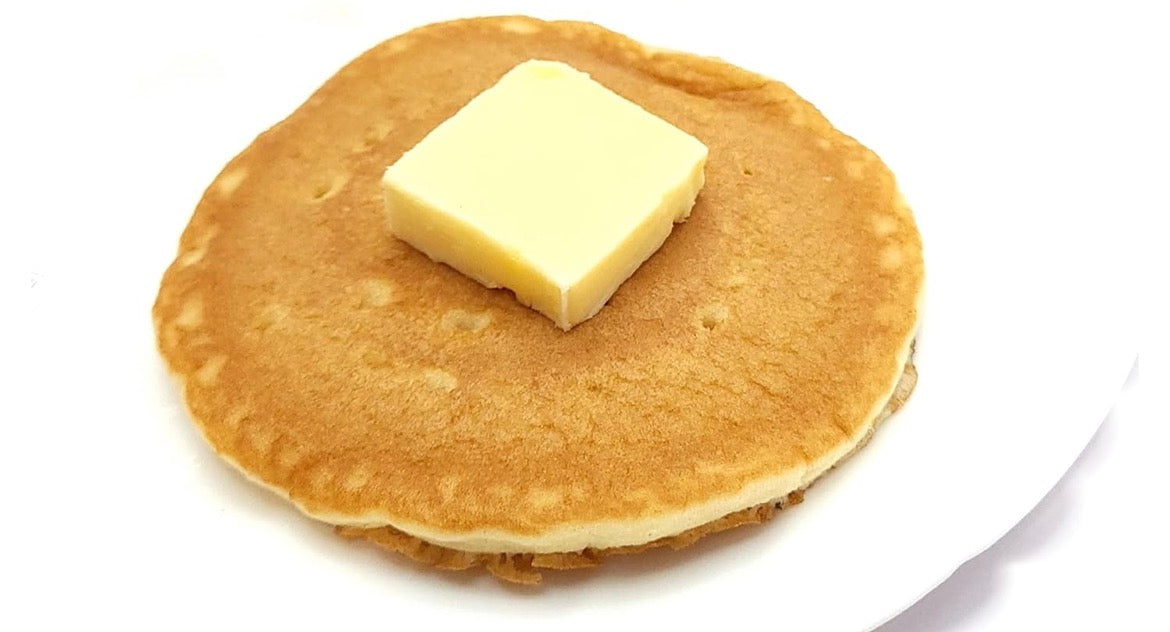 Pancake with butter candle 🕯️