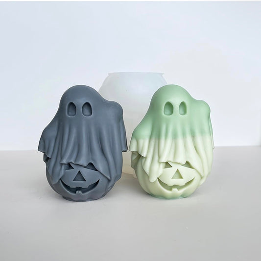 Ghost pumpkin candle 👻🎃🕯️