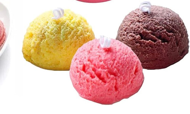 Ice Cream scoops candles 🍨