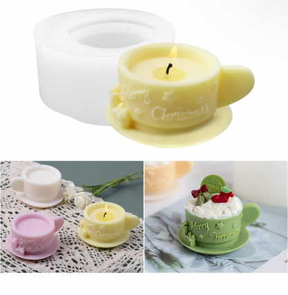 Christmas Cup Candle ☕️🎄🕯️